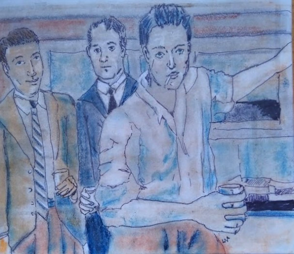 Les gars /The Guys by Helene Montpetit