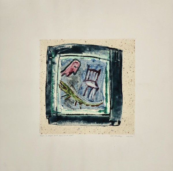 From a Night with Faces on the Wall by Ed Haddaway