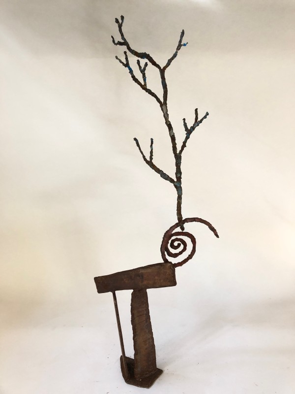 Sculpture for a Fancy House (Maquette) by Ed Haddaway