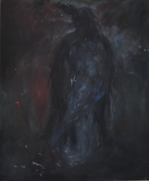 Night Raven in Waiting by Shirley Parish
