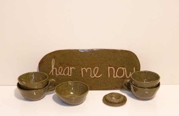 Ceramic Tea Set by Gabrielle Ione Hickmon