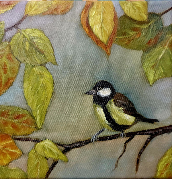 Little Tit Bird by Susan Merritt