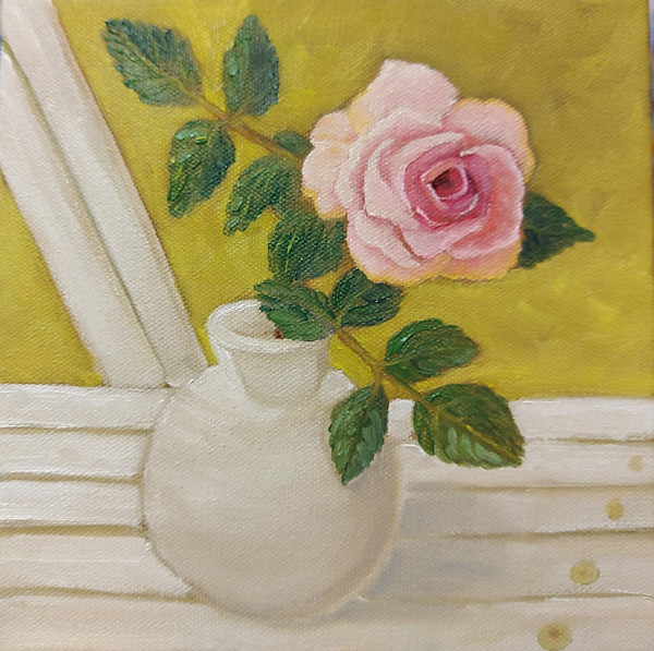 Little Pink Rose by Susan Merritt