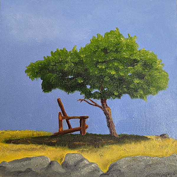 Chair on the Point by Susan Merritt
