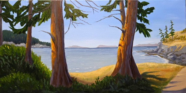 Summer Evening at Neck Point by Susan Merritt