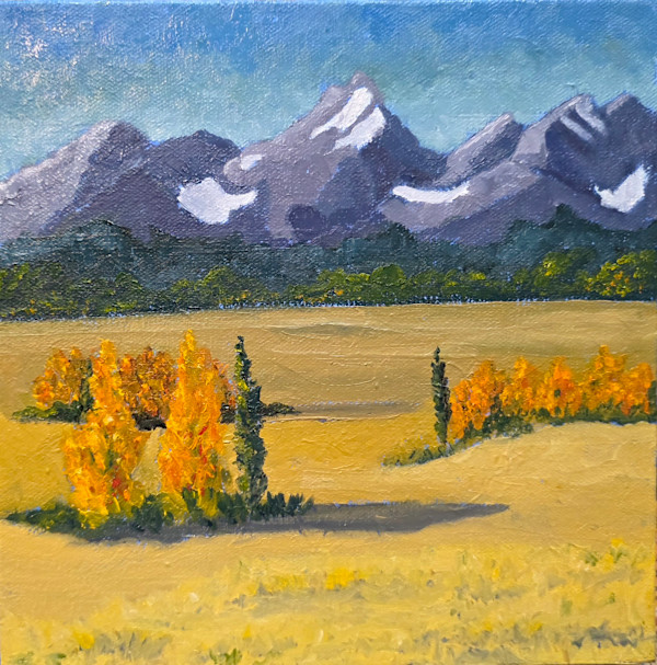 Prairie and Rockies by Susan Merritt