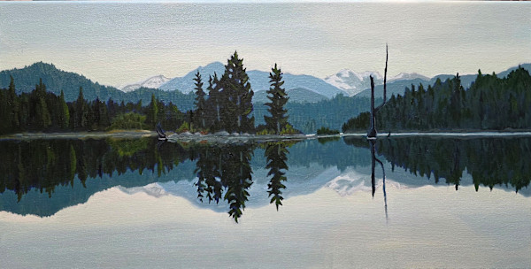 Reflections in Blue-Green by Susan Merritt