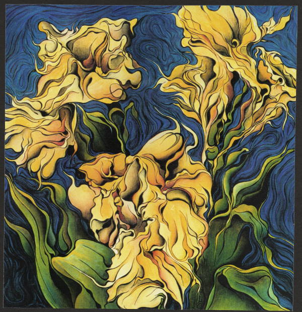 Full Yellow Flowers by Amy Ferrari