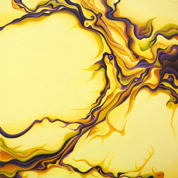 Yellow Flow by Amy Ferrari