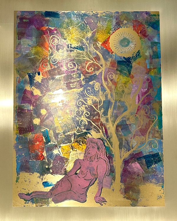 Woman and Tree by Susan Spector