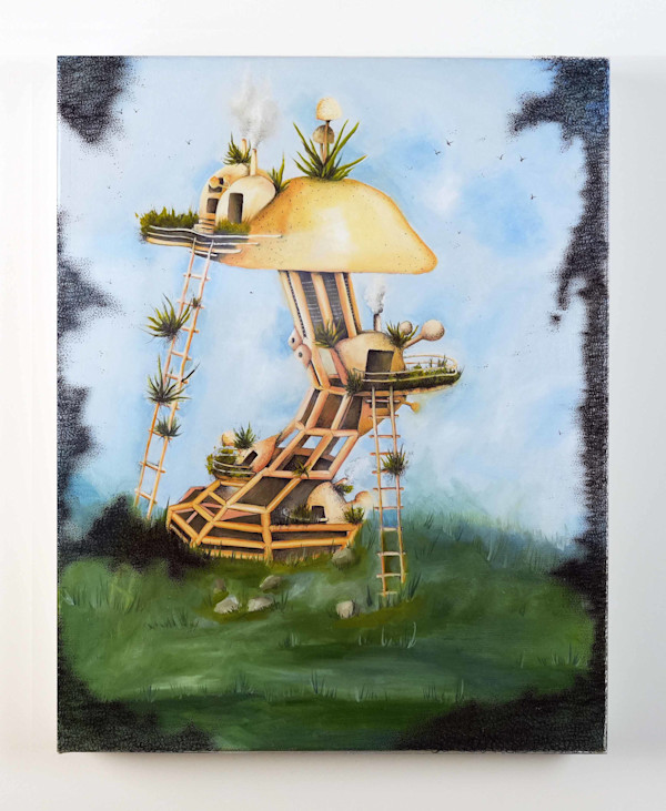Tranquil Shroom by Somaya Etemad