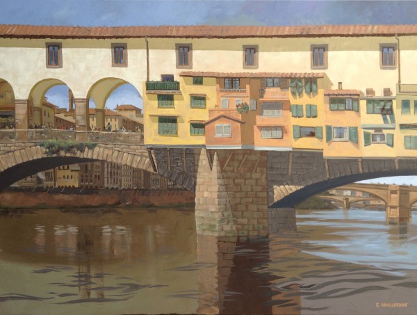 Ponte Vecchio, Florence by Ernie Marjoram