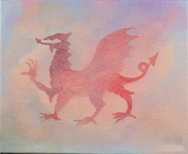 The Scarlet Dragon of Dream Skies by Jiwon Kim, Image 1.