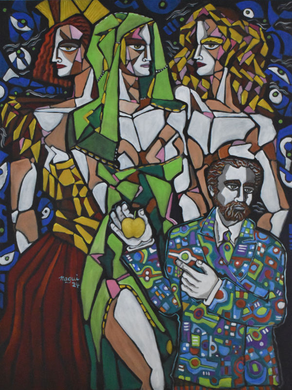 The Judgment of Paris by Nagui Achamallah