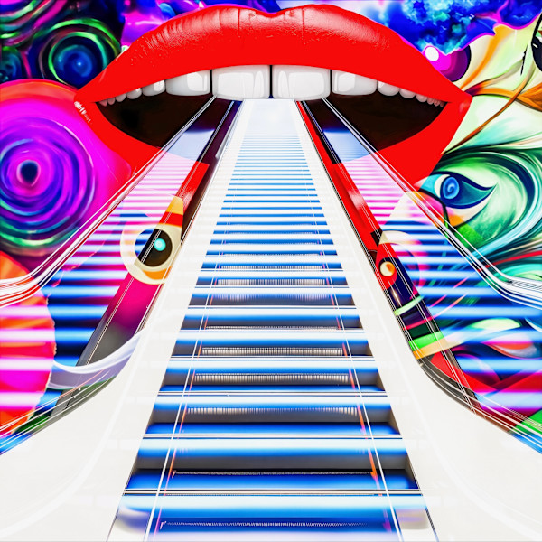 Shopping Mall Fantasy by Austin Lubetkin