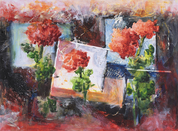 Geraniums by Shelley Lazarus, Image 1.