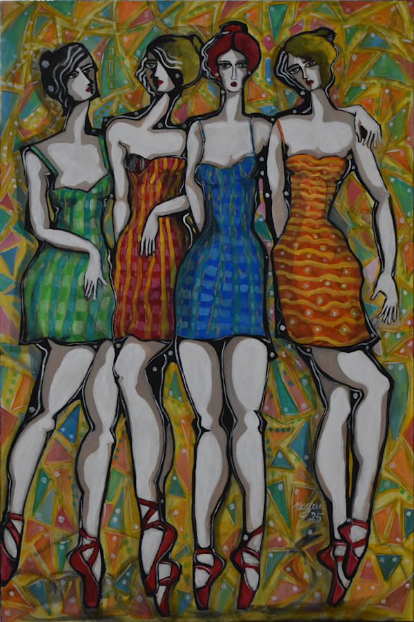 March of the ballerinas by Nagui Achamallah
