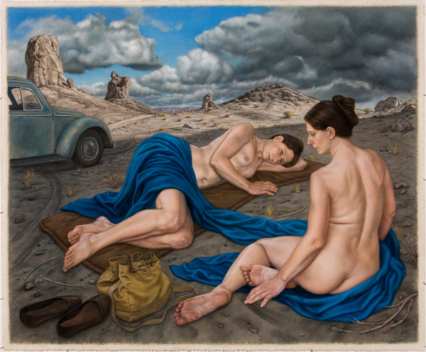 Angela's Persona at Trona by Sharon Allicotti