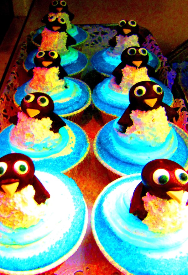 Baby  Chick Cupcakes by Michael Becker