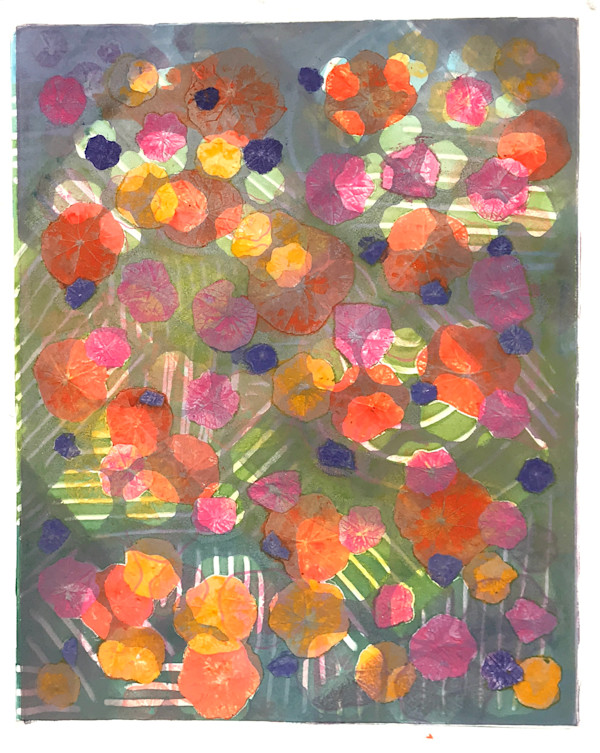 Nasturtiums by Joan Mall Baral