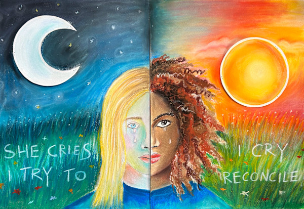She cries, I cry, I try to reconcile by Barbara Tevarotto