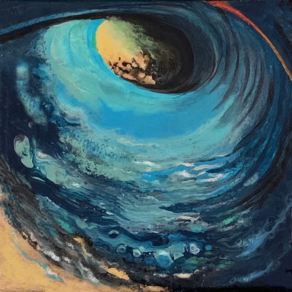 Black Hole courting an Ocean by Seta Injeyan