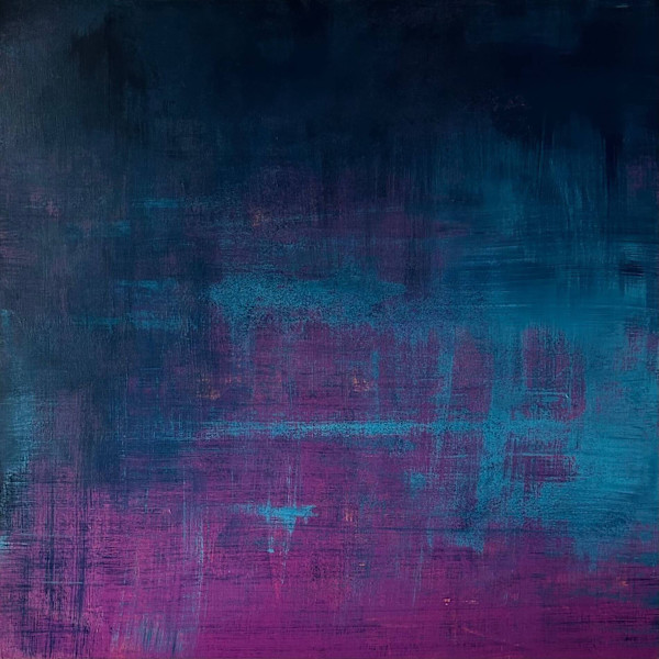 Blue & Fuchsia by Susan Dukow