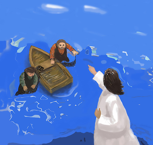 Calling of Peter by Sunhee Joo, Image 1.