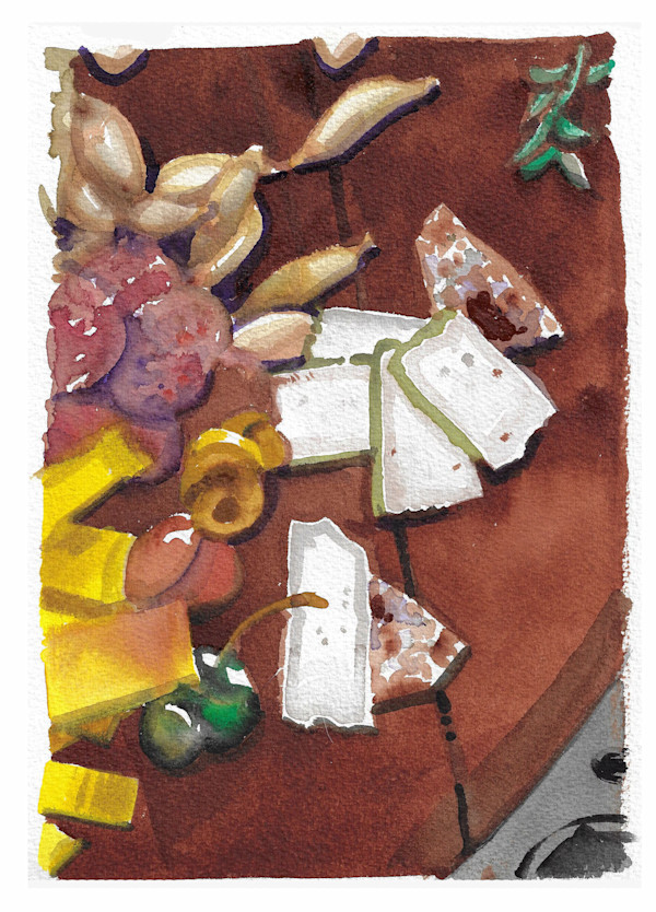 Cheese & Crackers by Ernie Marjoram