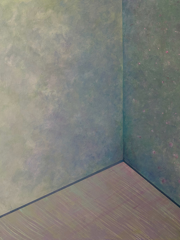 Corner Blue by Susan Dukow