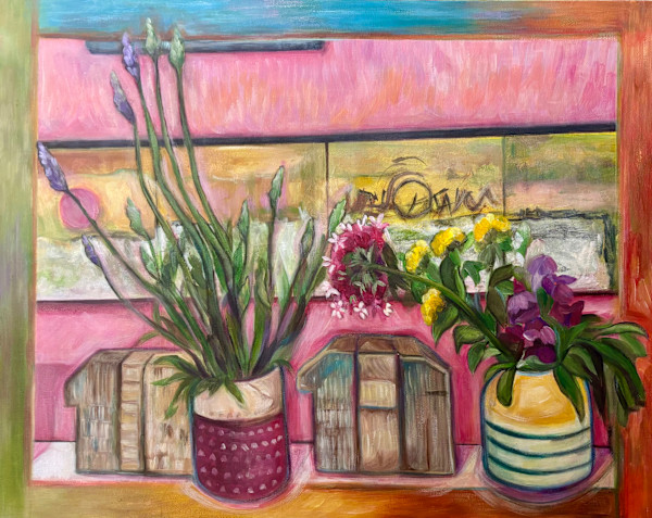 Dina, Pink, and Monty by Gina Leon-Gutiérrez, Image 1.
