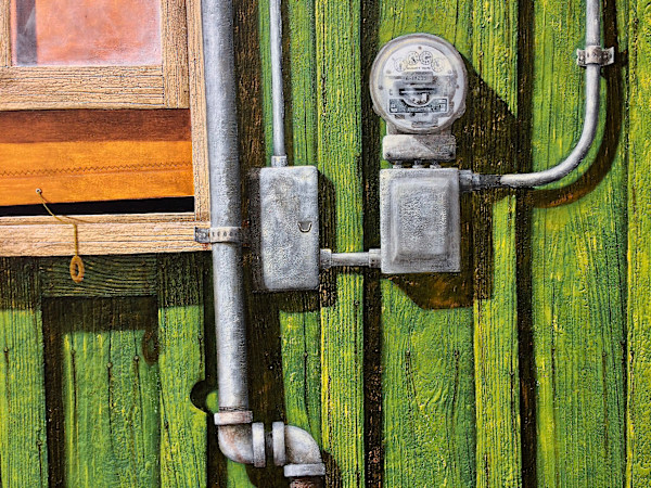 Elegy in Green for Kenny Lever by Don Paglia