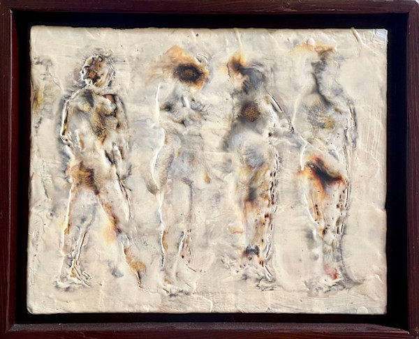 FOUR FLEETING FIGURES by Don Paglia