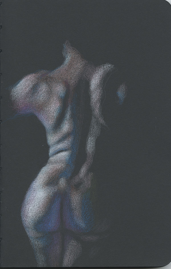 029. Body Emerging (3)(2021) - $400 by David Stewart Klein