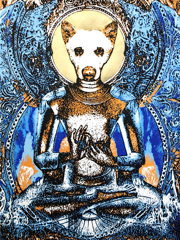 Buddha Dog by Karen Fiorito
