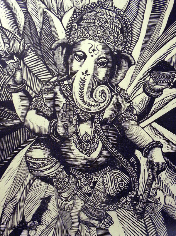 Ganesha by Karen Fiorito
