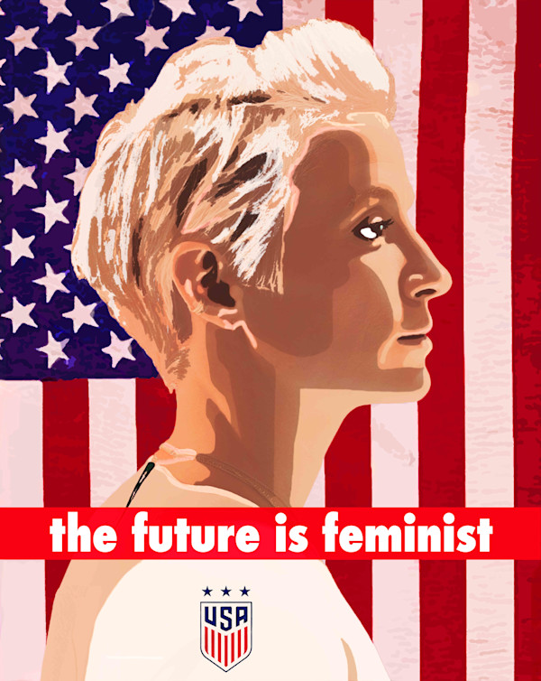 Megan Rapinoe by Karen Fiorito