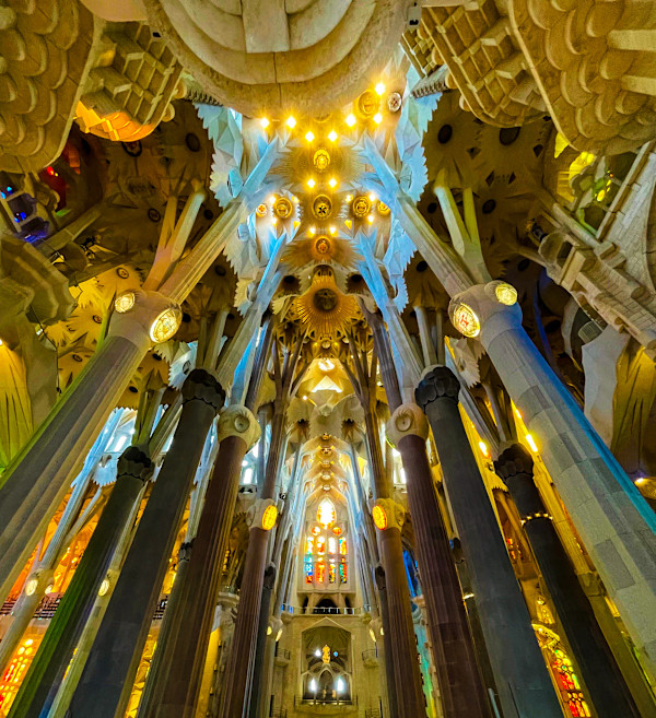 Gaudi's Cathedral - Barcelona 1/100 by Lee Cooper
