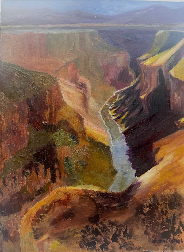 Canyon Light (Ahana Gosh) by Collymore Oil Painters Atelier, Image 1.
