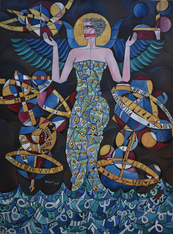 Hypatia, Muted Angel by Nagui Achamallah