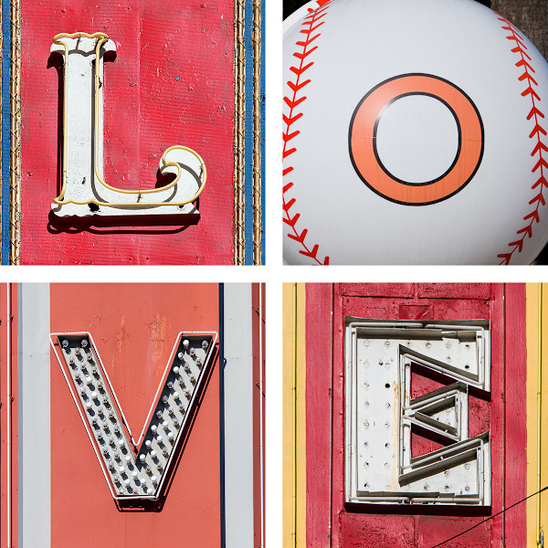 I Love L.A. Red by Eric Renard