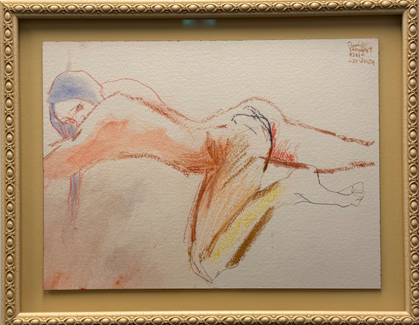 Relaxing Nude by David Stewart Klein, Image 1.