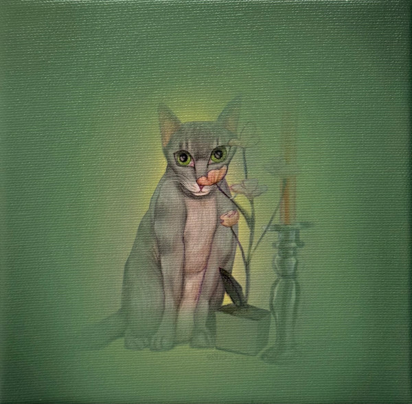 Green Stare by David Stewart Klein