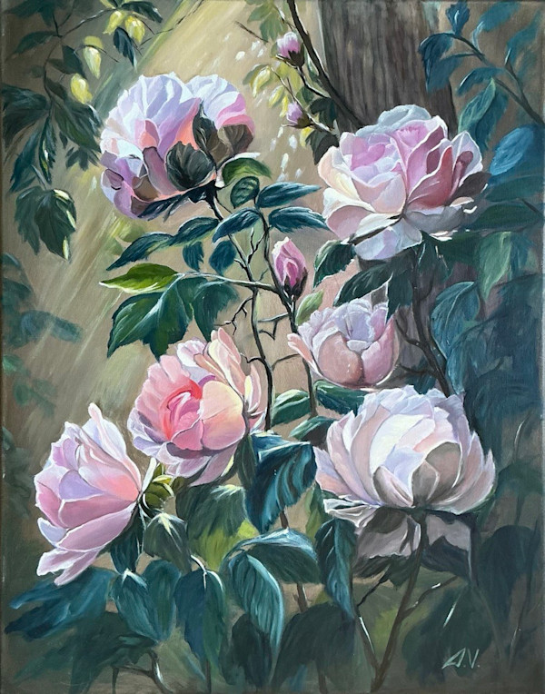 Roses in the morning sun. by Galina Veretenova, Image 1.