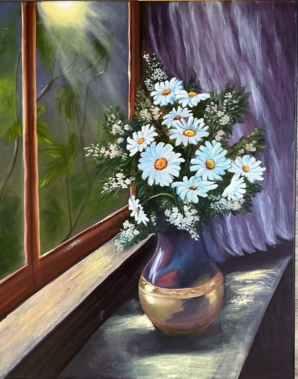 Bouquet with daisies. by Galina Veretenova, Image 1.
