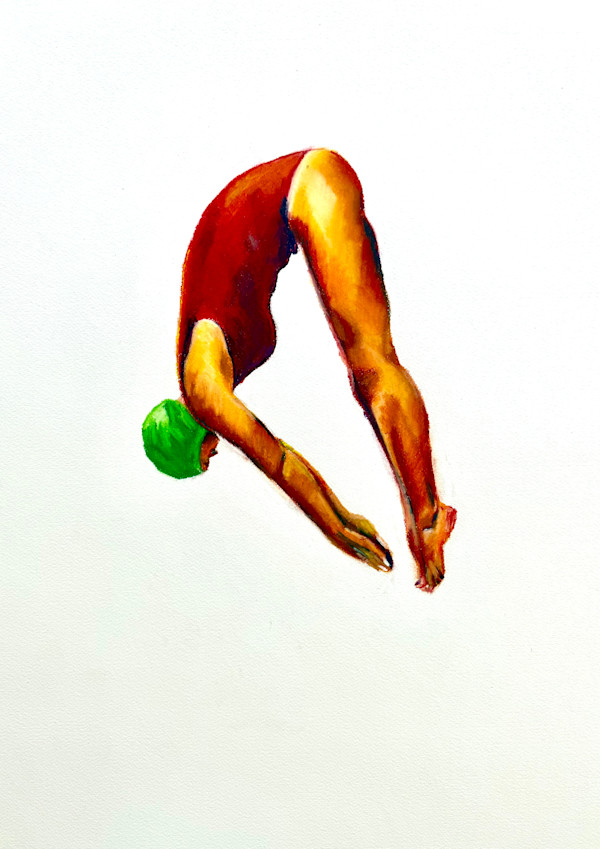 Diver in the Green Hat by Kathryn Pitt, Image 1.