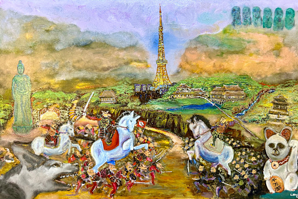 Battle Of Tokyo Tower by David Lang