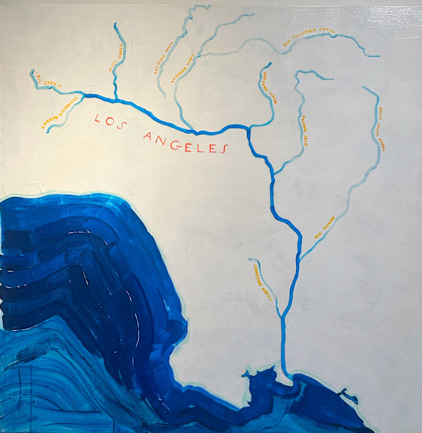 Map of the L.A. River by Jackie Goldberg, Image 1.