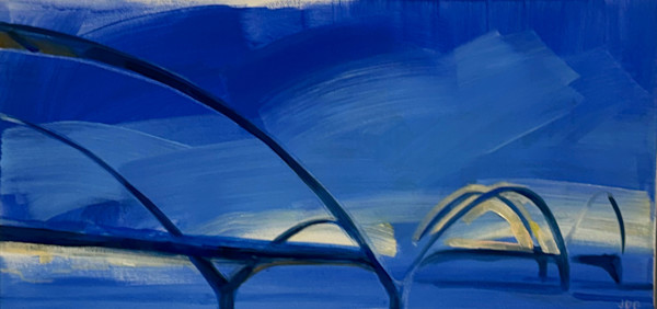 Untitled (Sixth Street Viaduct, Triple Loop) by Jackie Goldberg