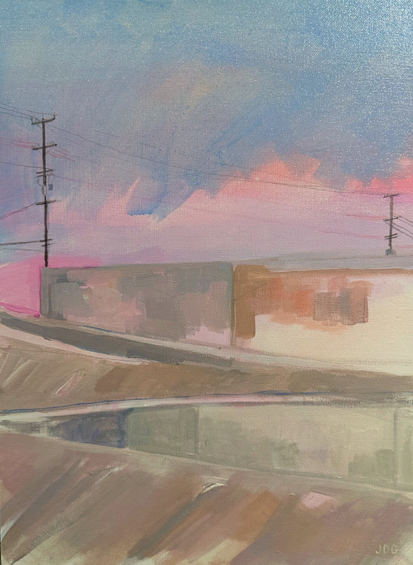 Pink Ramp (Canoga Park, Canoga Ave.) by Jackie Goldberg